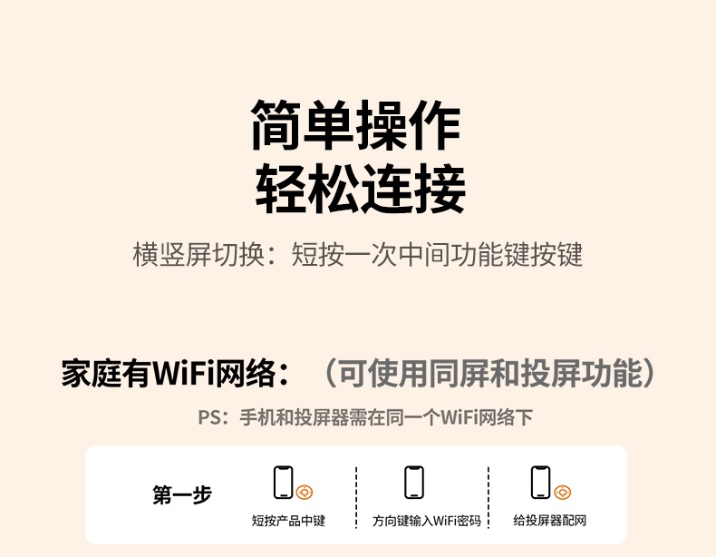 nzkyk 无线投屏器 短视频大屏观看