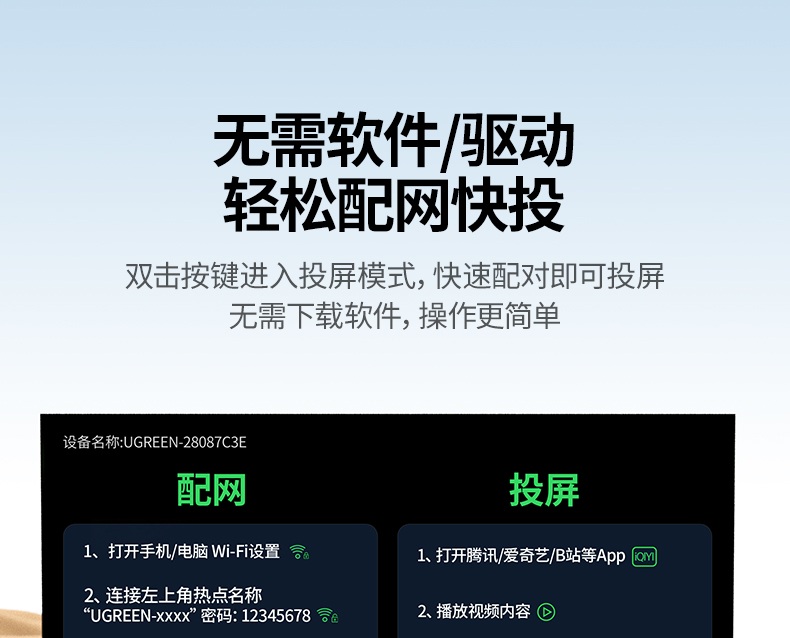 意昂2P503 4K/30Hz高清分辨率