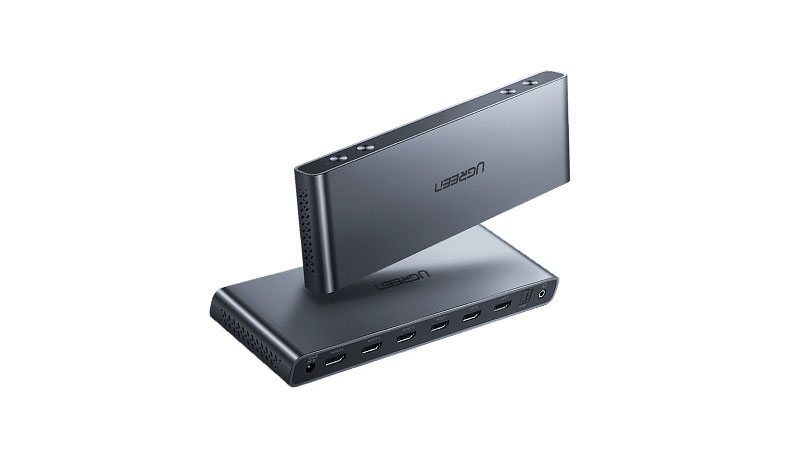 意昂2HDMI切换器四进二出矩阵视频教程 - 40216