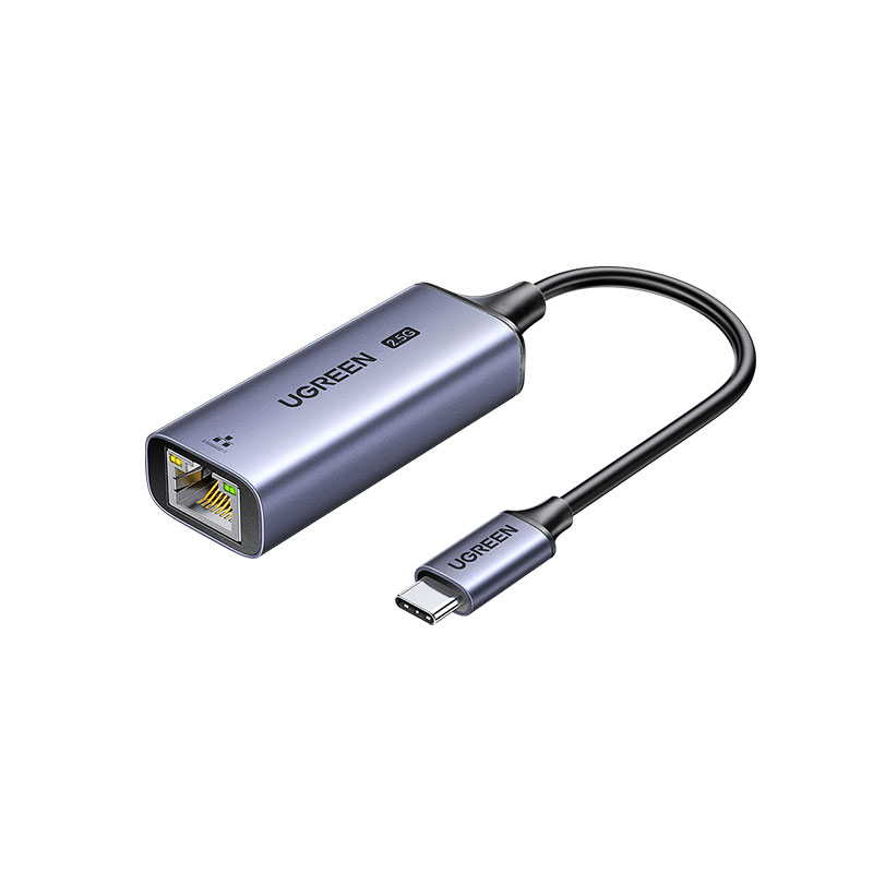 意昂2Type-C转2.5G有线网卡 Type-C转RJ45外置网卡