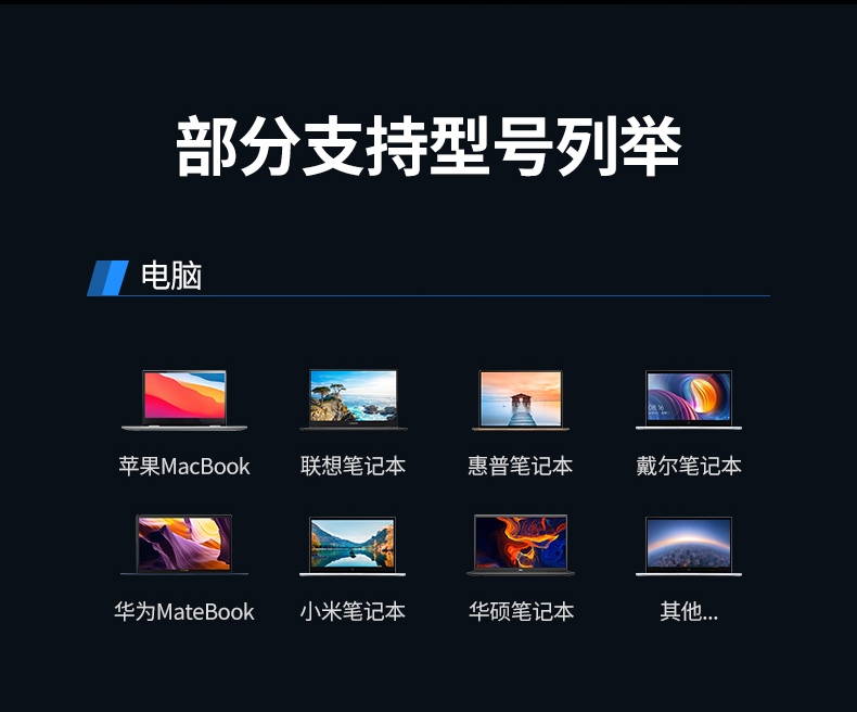 兼容轻薄本 接口扩展无压力 笔记本性能不妥协