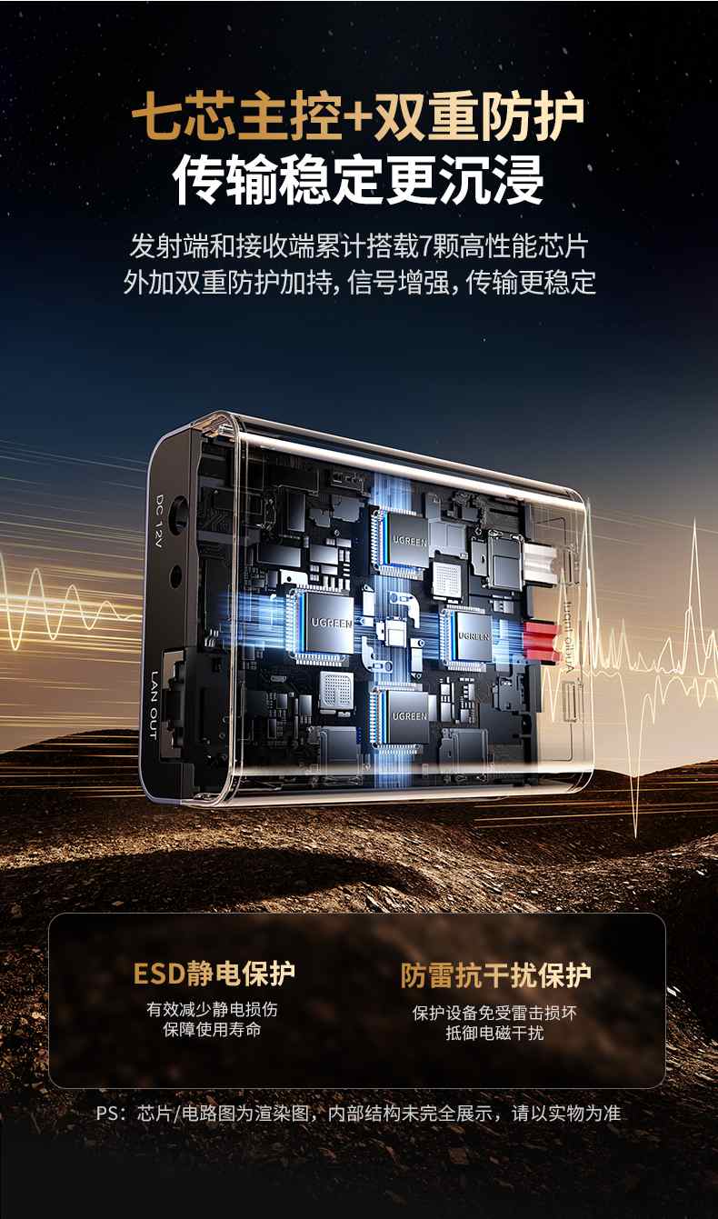 160.7g轻便机身 铝合金防摔耐磨 安装携带双重便捷