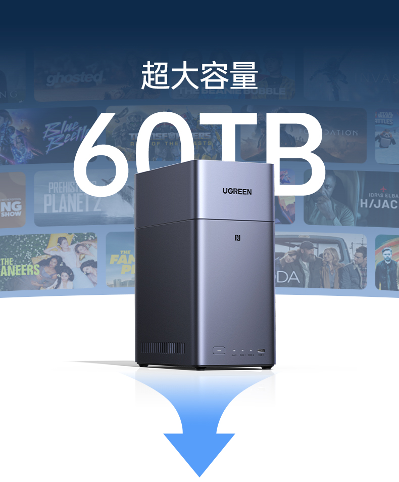 双USB-A 3.2接口 5Gbps传输速率 外接设备扩展灵活