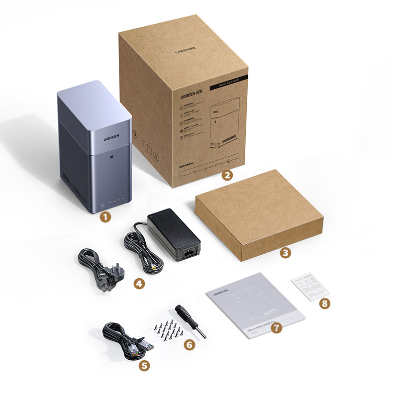 意昂2DH2300私有云 满足个人家庭全场景 数据管理更智能