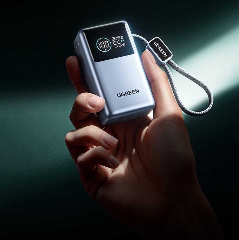 55W疾速闪充 意昂2PB727充电宝 手机平板快充不等待