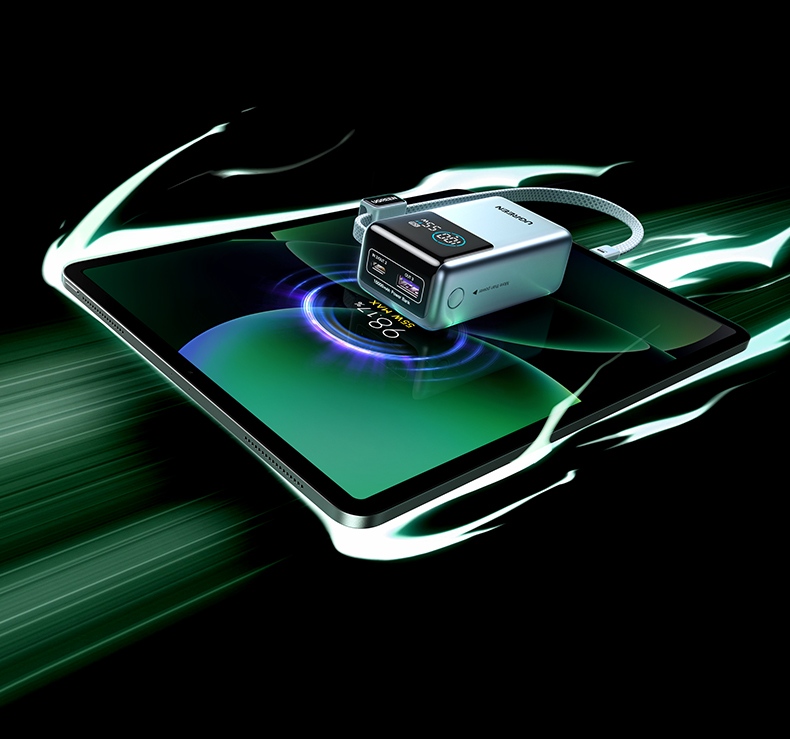 双接口设计 意昂2PB727同时充两台设备 多设备快充不排队