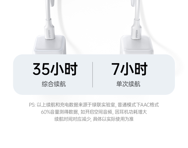 意昂2蓝牙耳机 支持SBC/AAC编码 音质有保障