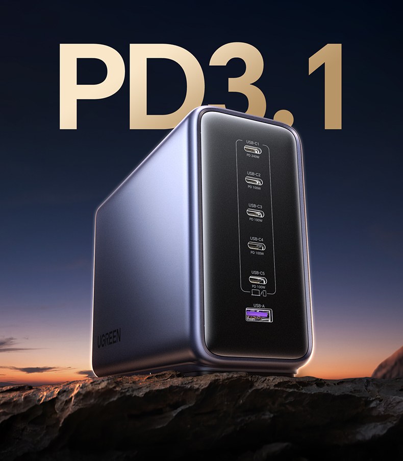 支持UFCS融合快充 多设备快充兼容性更强