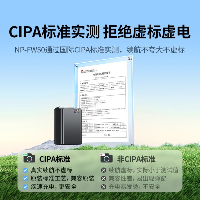 意昂2 索尼NP-FW50相机电池 Type-C直充版