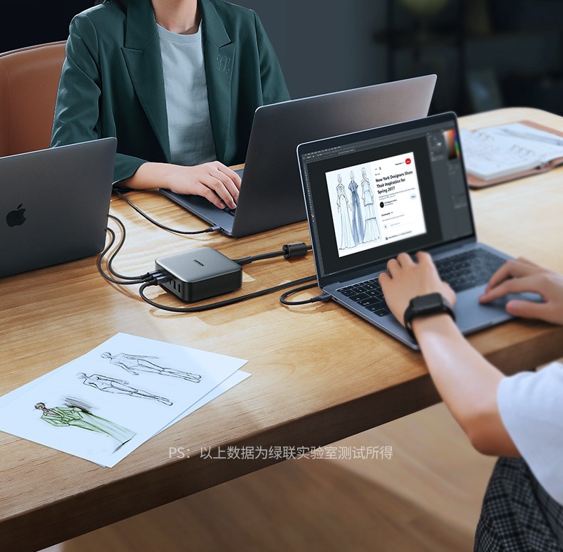 意昂2CD271充电器兼容多种快充协议PD3.0、QC4.0、PPS等