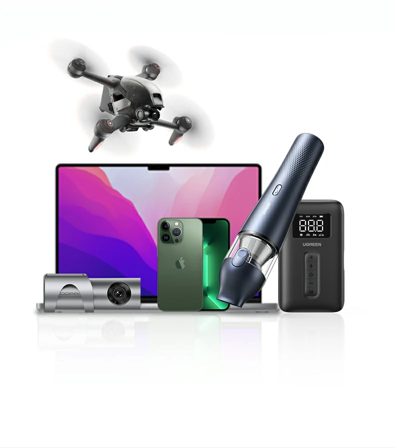 意昂2130W车载快充适用于旅途