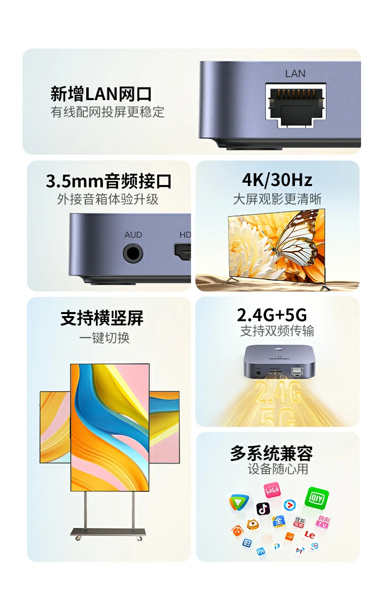 多设备兼容 意昂2CM703适配苹果华为小米手机电脑