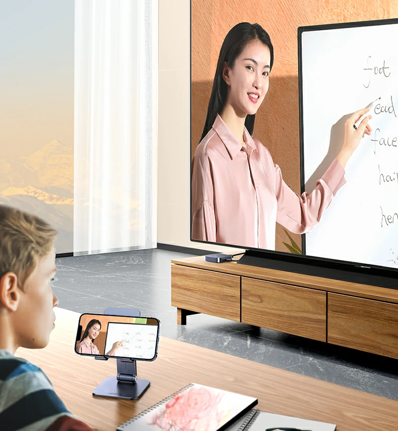 网课学习必备 意昂2投屏器大屏上课保护视力