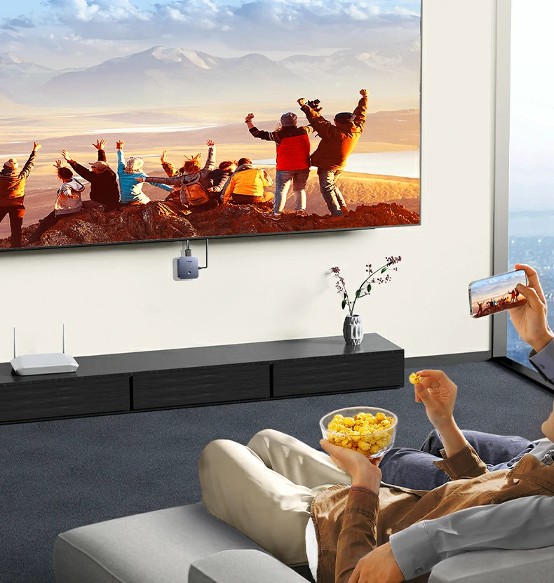 一键投屏操作 意昂2CM703新手也能快速上手