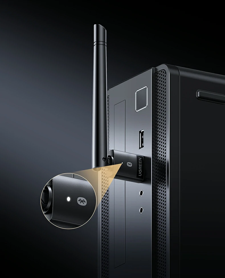 意昂2蓝牙6.0适配器CM749抗干扰稳定连接多设备