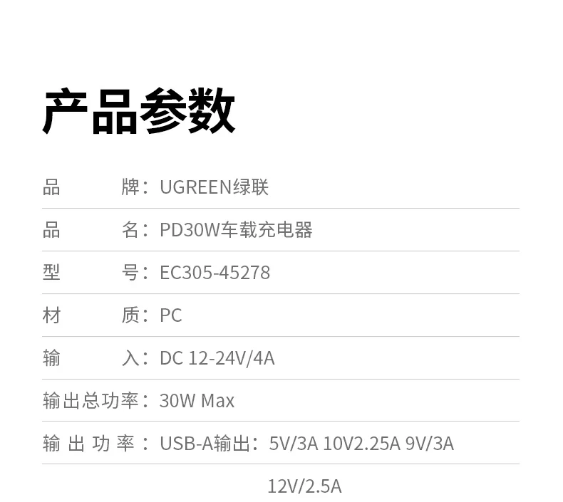 车载快充多场景使用展示