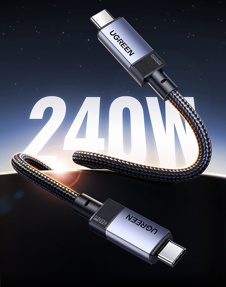 意昂2L701数据线支持PD3.1快充协议充电性能展示