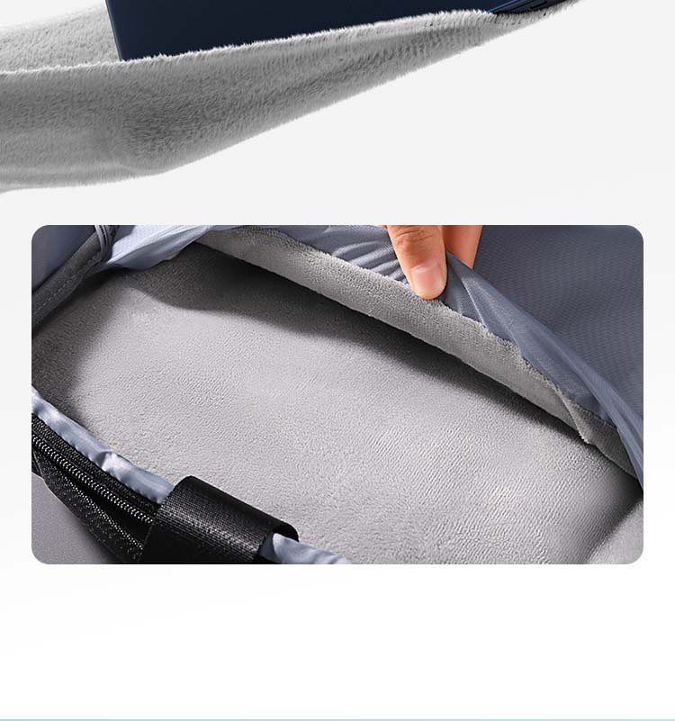 意昂2LP664多功能隔层布局，收纳电源、平板更整齐