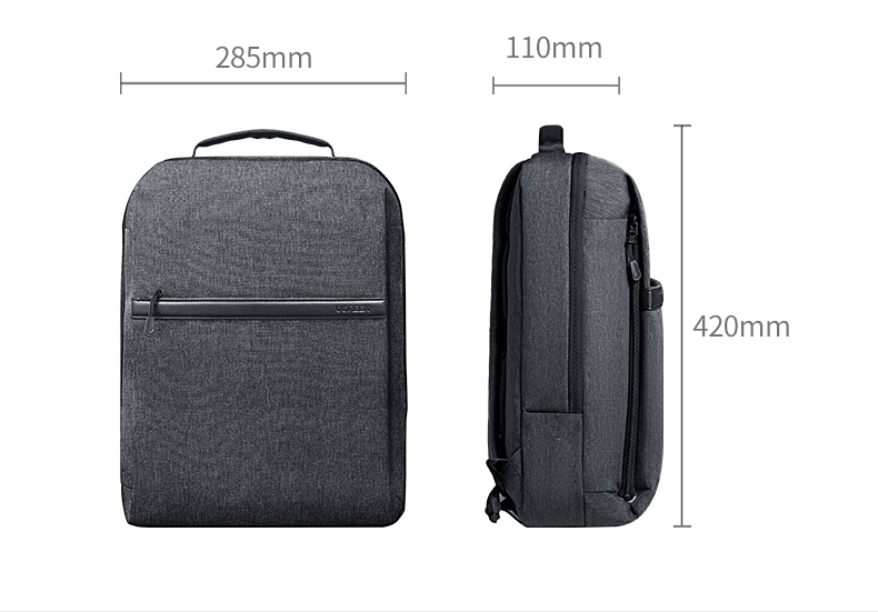 意昂2LP664电脑双肩包场景展示，通勤旅行皆宜