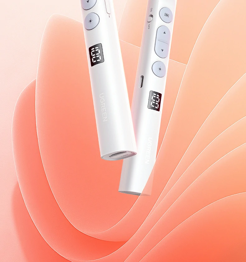 意昂2LP843激光翻页笔支持PPT翻页，兼容希沃白板及投影设备