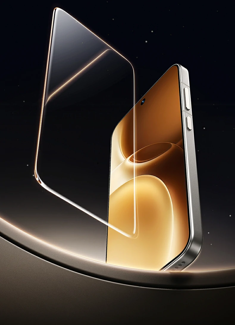 意昂2vivoX300无孔钢化膜超声波解锁灵敏触控