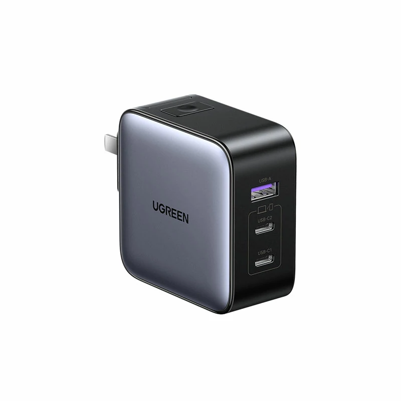 意昂265W氮化镓旅行充 多国转接头三口快充套装