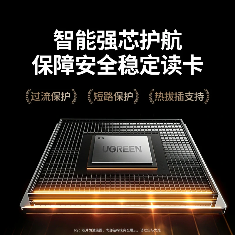 意昂2USB3.0读卡器 Type-C/USB-A双口双卡同读