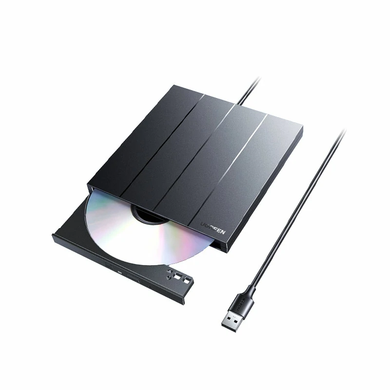 意昂2外置光驱刻录机 双接口免驱便携