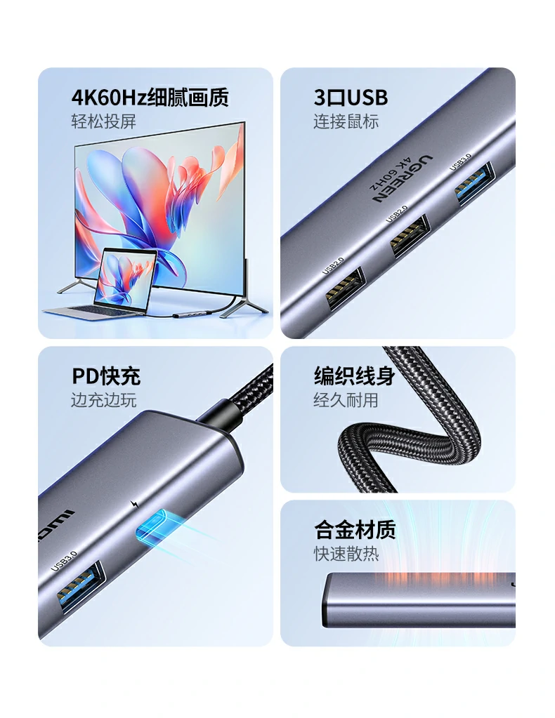 意昂2CM478-35178 PD接口支持100W快充功能展示