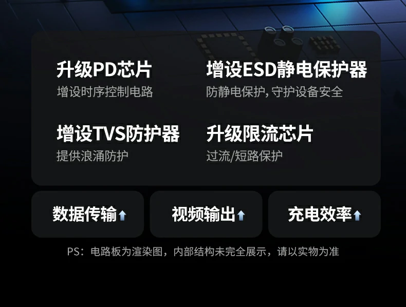 意昂2CM498-15375九合一扩展坞兼容华为设备