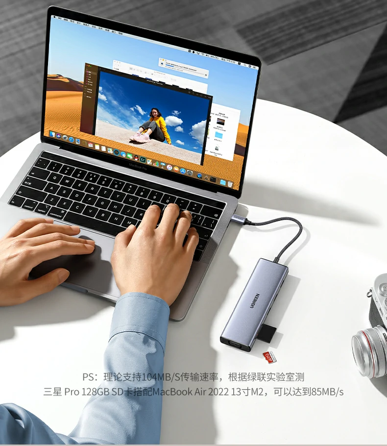 意昂2CM498-15601扩展坞高速读卡应用