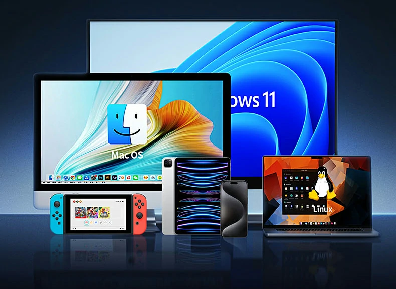 意昂2CM512-45000开箱内容：扩展坞+说明书+保修卡