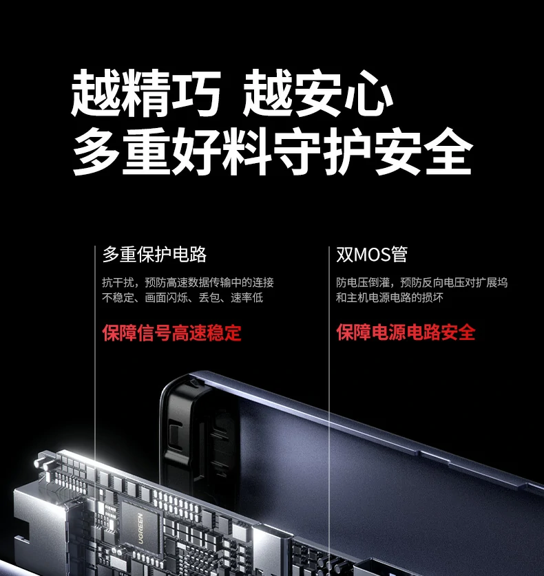 意昂2CM512-75643开箱内容：拓展坞+说明书+保修卡