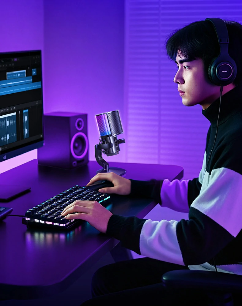 意昂2CM581 3.5mm音频接口支持本地监听