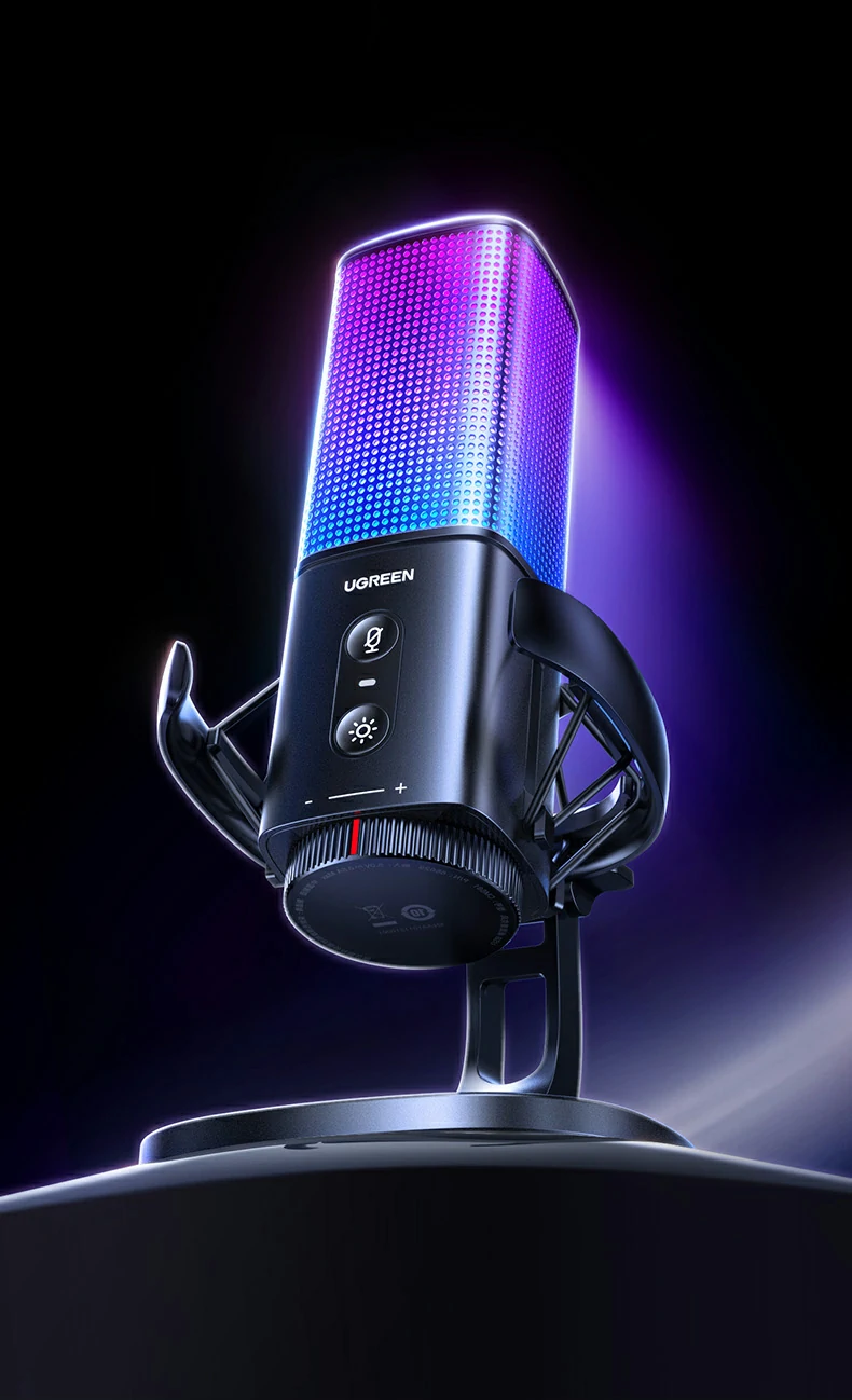 意昂2CM581紫色单色静态灯效展示