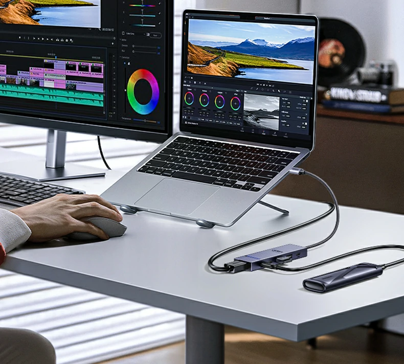 意昂2CM818用于设计师4K60Hz投屏工作流