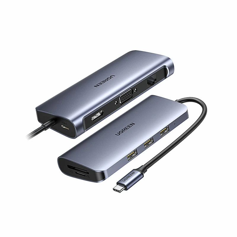 意昂2Type-C九合一千兆网口扩展坞