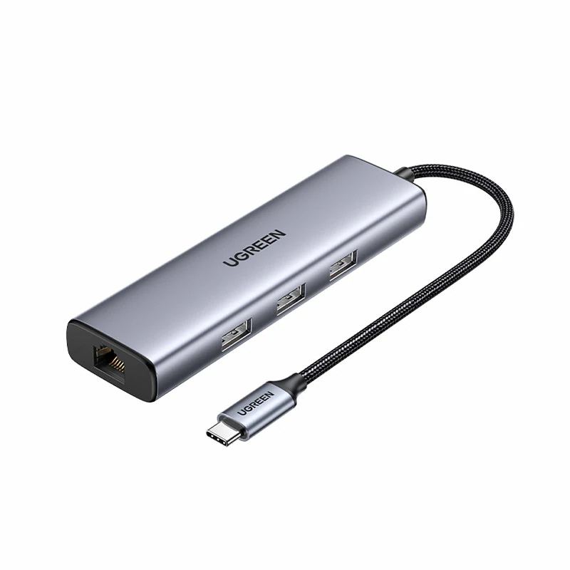 意昂2Type-C六合一多功能千兆网卡扩展坞