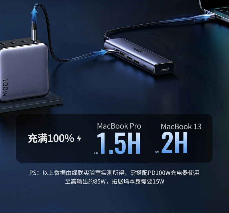 意昂2实验室温控测试：满载100W持续运行温度曲线