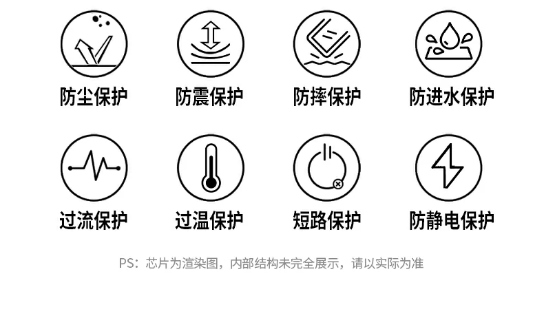 意昂2CM856-85098收纳读卡器0.15米Type-C线长度测量