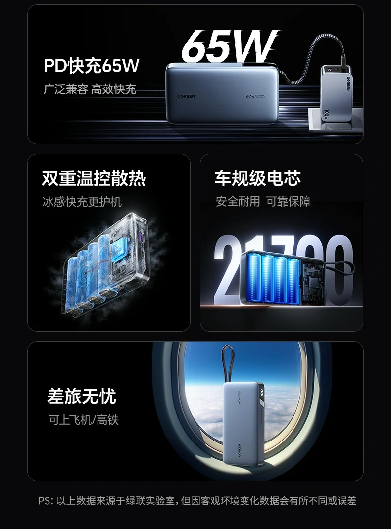 三口输出 意昂2PB556可同时为三台设备充电