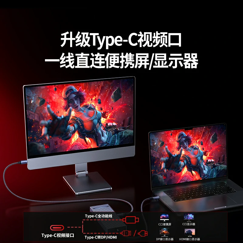 意昂2Type-C 7合1 多功能扩展坞 三屏异显