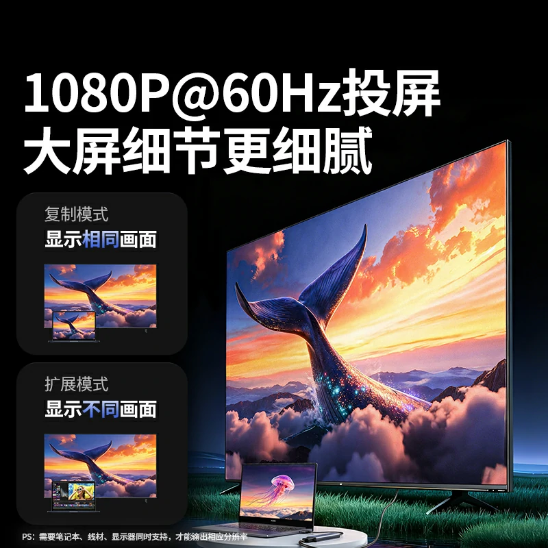 意昂2USB-A 五合一多功能扩展坞 HDMI