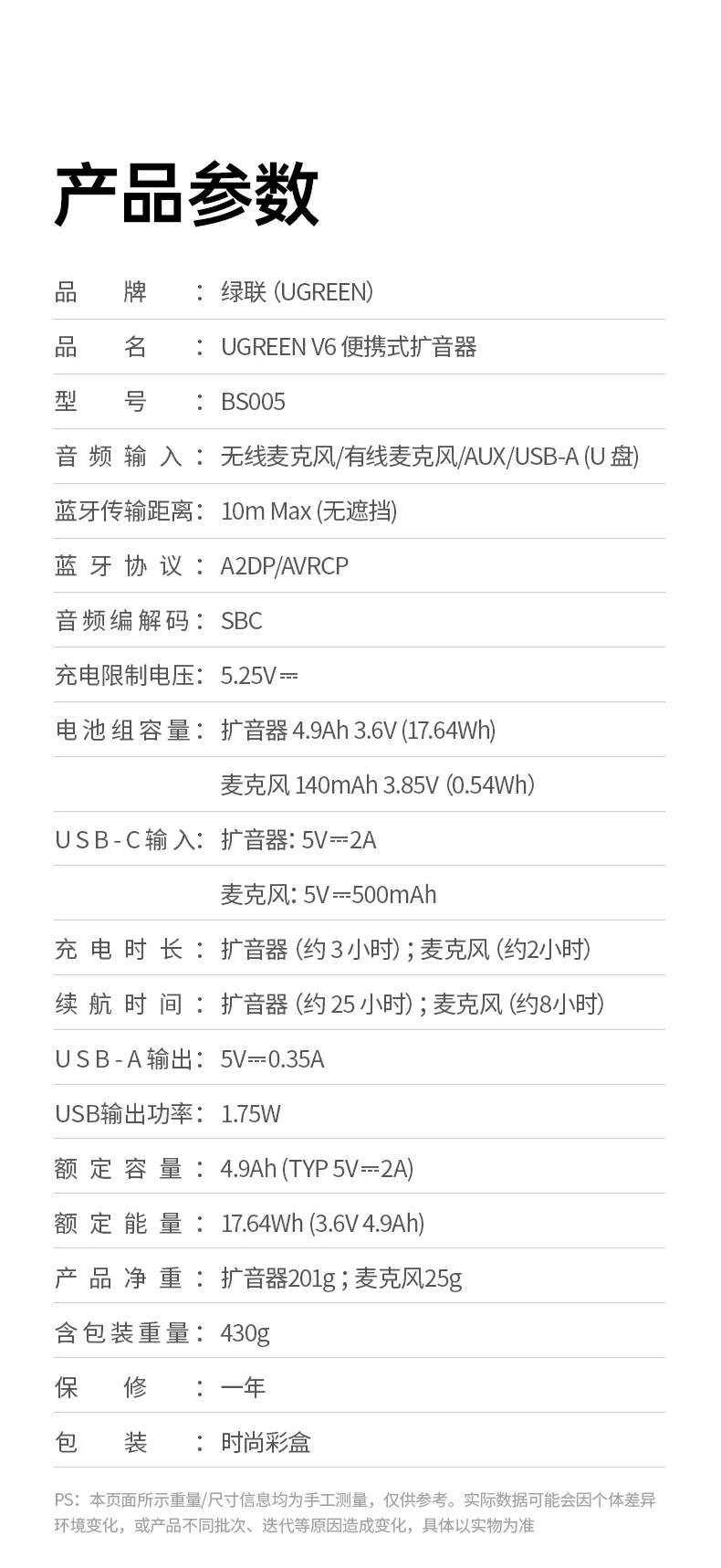 室内外通用 意昂2扩音器适应不同使用环境