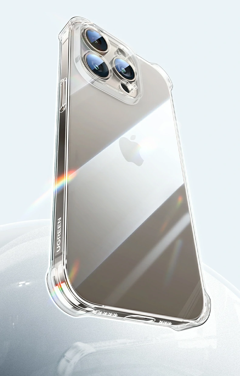 高透光效果对比，透明材质适配多色机型