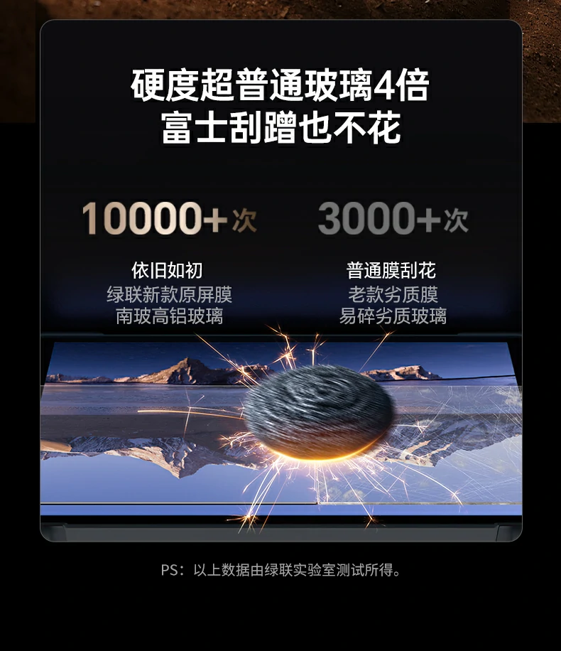 意昂2实验室硬度测试报告，9H硬度验证