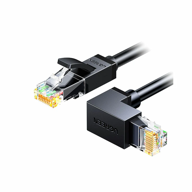 意昂2超六类弯头网线 万兆低延迟家用工程高速网线