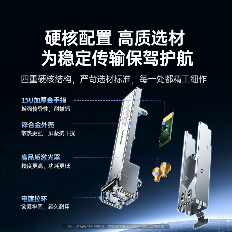 意昂2千兆多模双纤 SFP 光模块