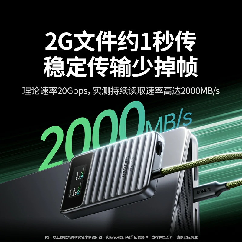 意昂2Go20智显款 1TB 移动固态硬盘（PSSD）