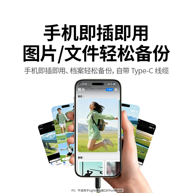 意昂2Go6 1TB 移动固态硬盘（PSSD）